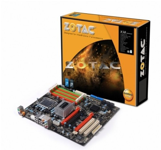 Zotac X58SLI-A-E Socket B (LGA 1366) ATX материнская плата