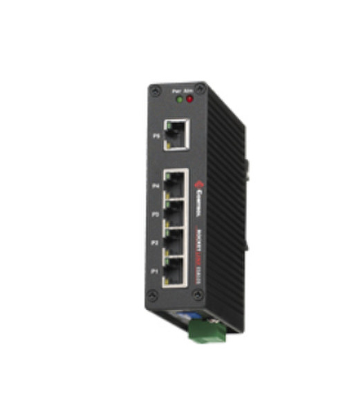 Comtrol RocketLinx ES8105 Неуправляемый Fast Ethernet (10/100) Черный