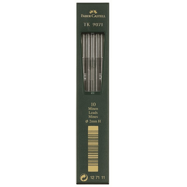 Faber-Castell 127112 2H Черный запасной грифель