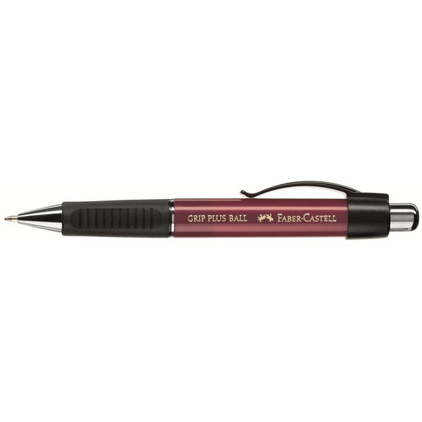 Faber-Castell Grip Plus Ball M Clip-on retractable ballpoint pen Средний 1шт