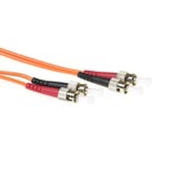 Intronics Multimode 50 / 125 DUPLEX OM2 ST-ST 5.0m 5m fiber optic cable