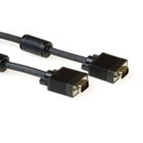 Intronics VGA 5XCOAX HD15M/M MOLDED 15.0m 15m VGA (D-Sub) VGA (D-Sub) Black VGA cable