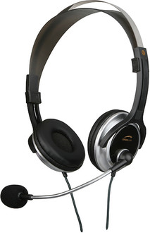 SPEEDLINK Chronos Stereo PC Headset Binaural Wired Black,Silver mobile headset