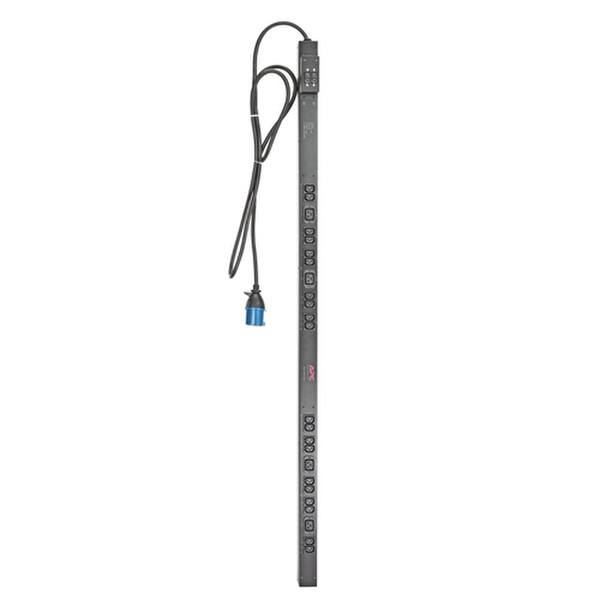 APC RACK PDU. BASIC. ZERO U. 32A. 230V. (20)C13 & (4)C19 Black power distribution unit (PDU)