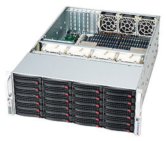 Supermicro 848A-R1800B Low Profile (Slimline) 1800W Black computer case