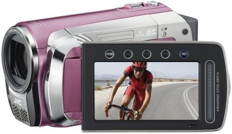 JVC GZ-MS120, Pink