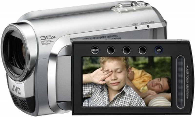 JVC GZ-MG630SEU 0.8MP CCD Silber Camcorder