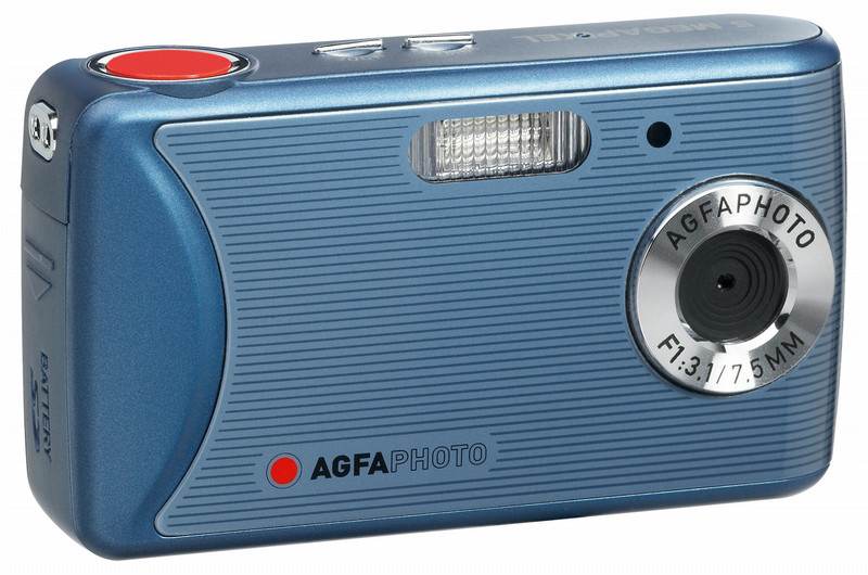 AgfaPhoto Sensor 505-X Компактный фотоаппарат 5МП CMOS 2592 x 1944пикселей Синий