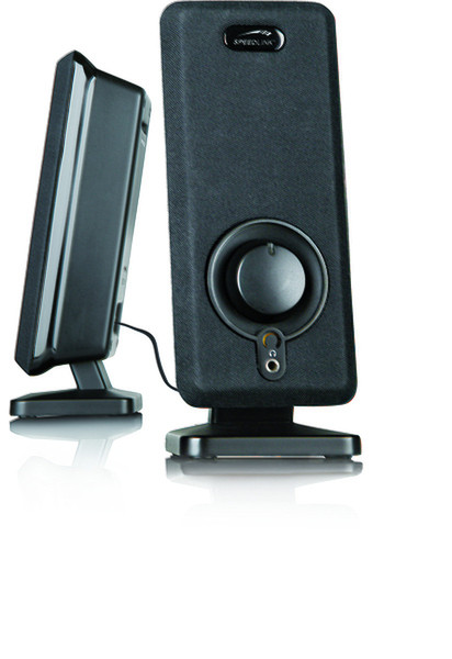 SPEEDLINK Vento USB 2.0 PC Speaker Set 2Вт Черный акустика