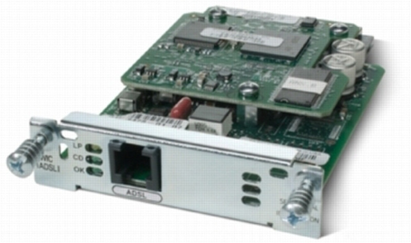 Cisco 1-Port ADSL/ADSL2 HWIC (open box) network switch component