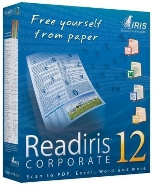 I.R.I.S. Readiris 12 Corporate - 3 User & @promt 8.0 Personal Translator