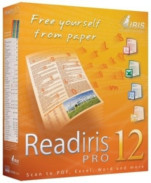 I.R.I.S. Readiris Pro 12 Upgrade - 10 User