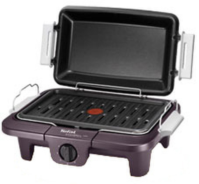 Tefal EasyGrill Cuisine Grill Tabletop Electric 2000W Black,Purple