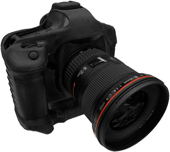 Camera Armor Cover for Canon EOS 1D Mark III Black lens hood