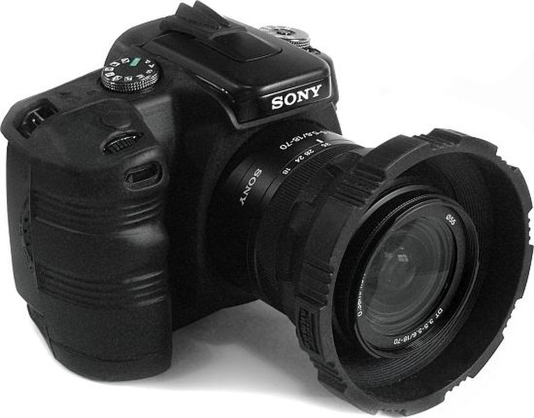 Camera Armor Cover for Sony Alpha A100 SLR Schwarz Objektivdeckel