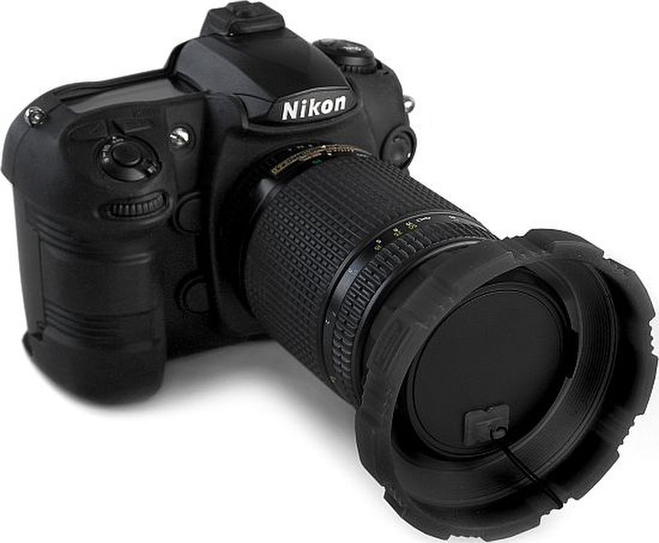 Camera Armor Cover for Nikon D200 Black lens hood
