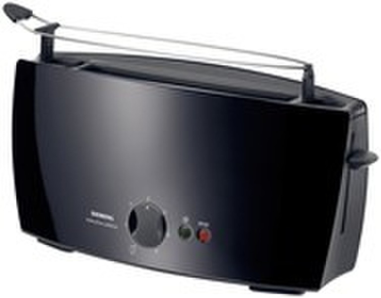 Siemens TT60103 2slice(s) 900W Black toaster