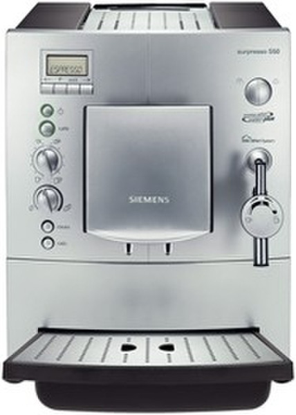 Siemens TK 65001 Отдельностоящий Автоматическая Espresso machine 1.8л Черный, Cеребряный кофеварка