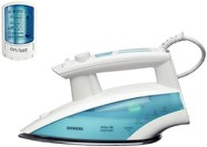 Siemens TB 66650 Steam iron Blue,White iron