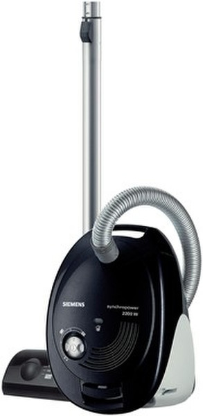 Siemens VS06G2200 Cylinder vacuum cleaner 4L 2200W Black