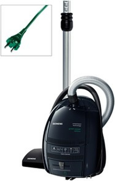 Siemens VS07GP1266 Zylinder-Vakuum 5l 1200W Schwarz Staubsauger