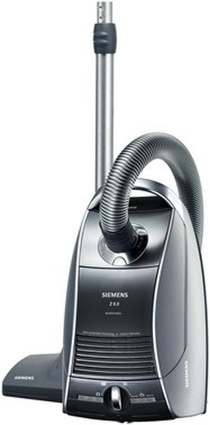 Siemens VSZ61240 Cylinder vacuum 4.5L 1200W Black,Grey vacuum