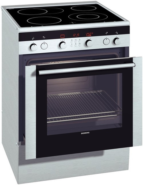 Siemens HL654540 Freestanding Ceramic Silver cooker