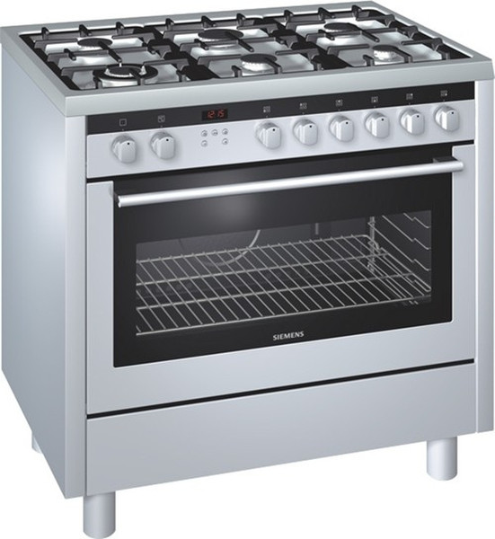 Siemens HQ745506N Freistehend Combi hob Silber Küchenherd