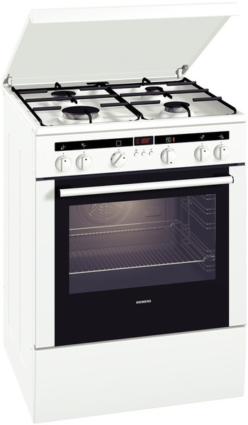 Siemens HM744210N Отдельностоящий Gas hob Белый кухонная плита