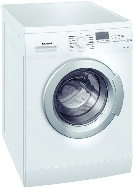 Siemens WM12E462NL Отдельностоящий Фронтальная загрузка 7кг 1200об/мин Белый стиральная машина