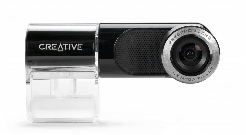 Creative Labs Live! Cam Notebook Ultra 1.3MP USB Black webcam