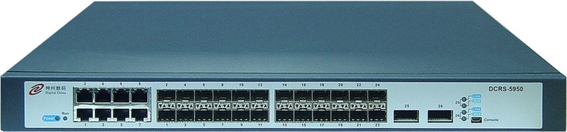 DCN DCRS-5950-26 - 10G IPv6 L3 Routing Switch gemanaged L3