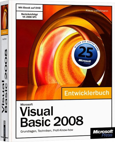 Microsoft Visual Basic 2008 - Das Entwicklerbuch German software manual