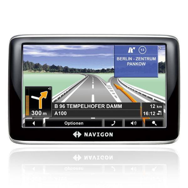 Navigon 4350 max Handgeführt 4.3Zoll Touchscreen 170g Navigationssystem
