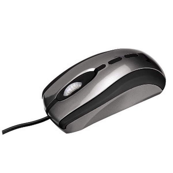 Hama Optical Mouse M322 USB Optisch 800DPI Grau Maus