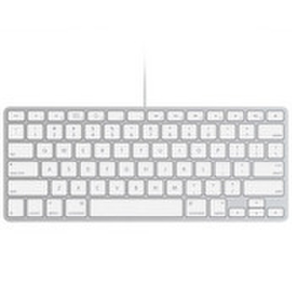 Apple Keyboard, DE USB Белый клавиатура