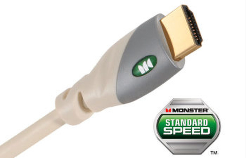 Monster Cable Monster 200 1m HDMI HDMI Weiß HDMI-Kabel