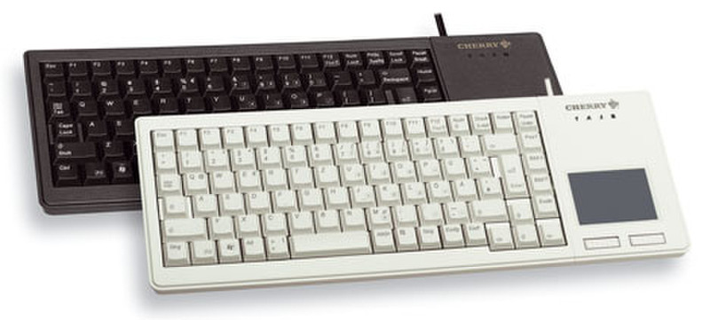 Cherry XS Touchpad Keyboard USB Black keyboard