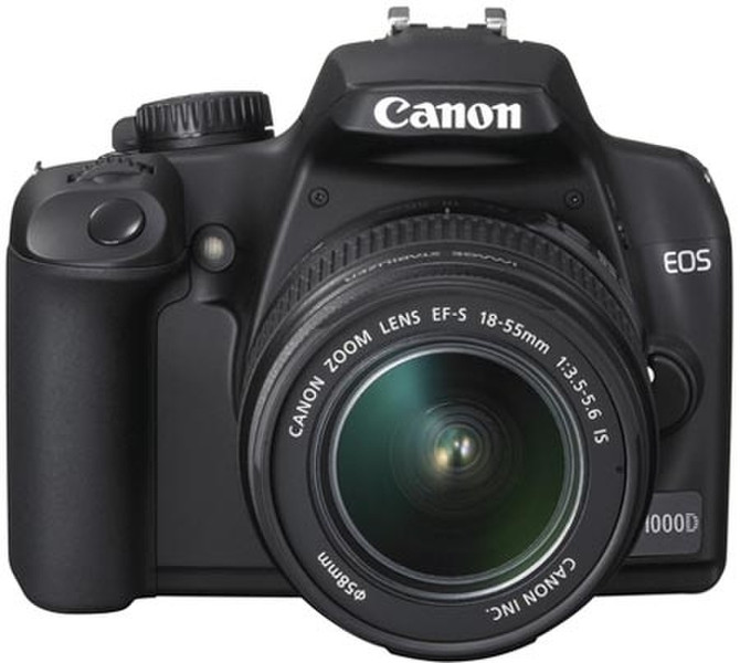 Canon EOS 1000D SLR-Kamera-Set 10.1MP CMOS 3888 x 2592Pixel Schwarz