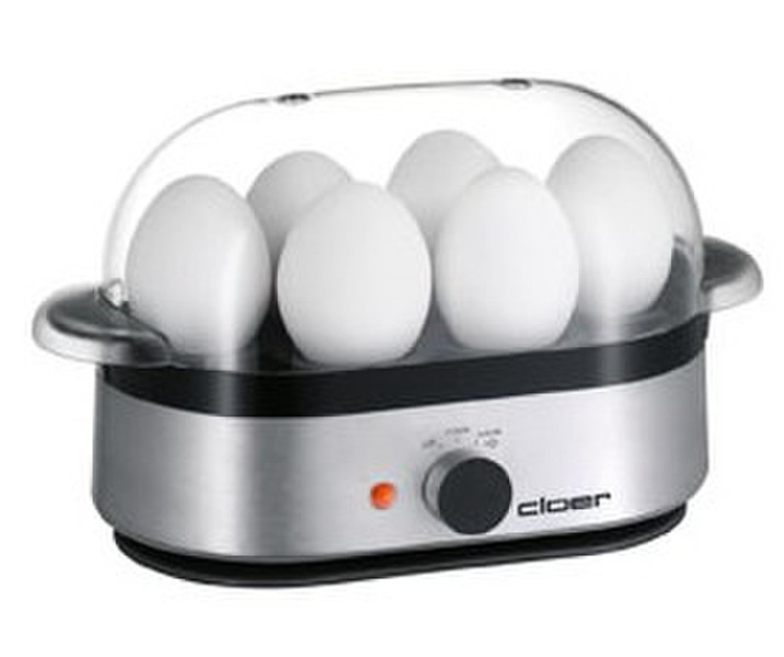 Cloer 6099 6яйца Черный, Cеребряный egg cooker