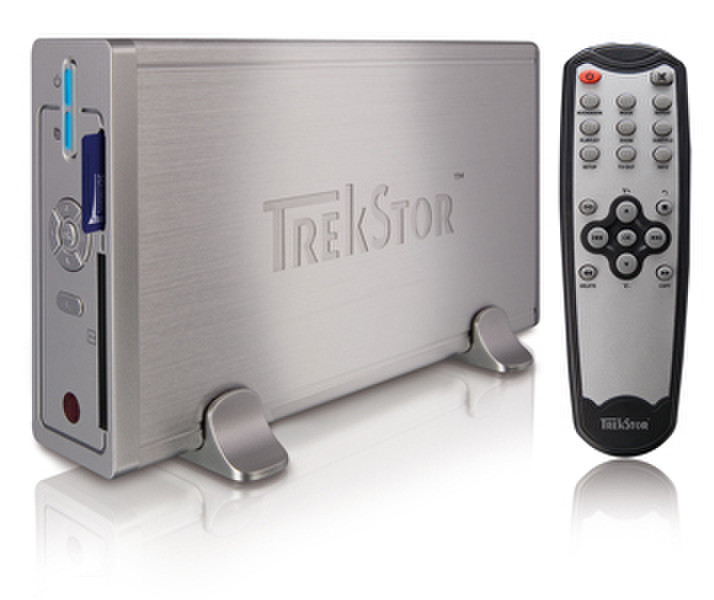 Trekstor 500GB MovieStation maxi t.uc 2.0 1000GB Silber Externe Festplatte