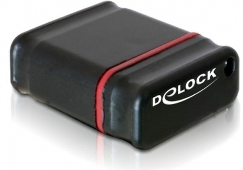 DeLOCK USB 2.0 Nano Drive 4GB 4ГБ USB 2.0 Черный USB флеш накопитель