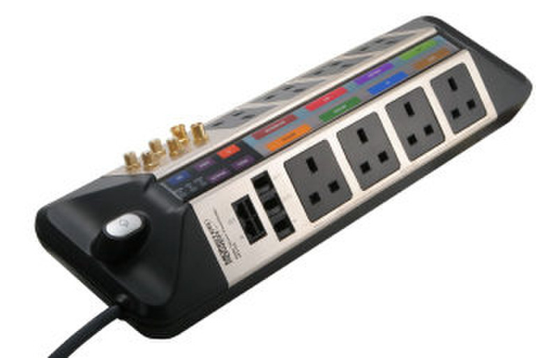 Monster Cable HTS 950 8розетка(и) Cеребряный сетевой фильтр