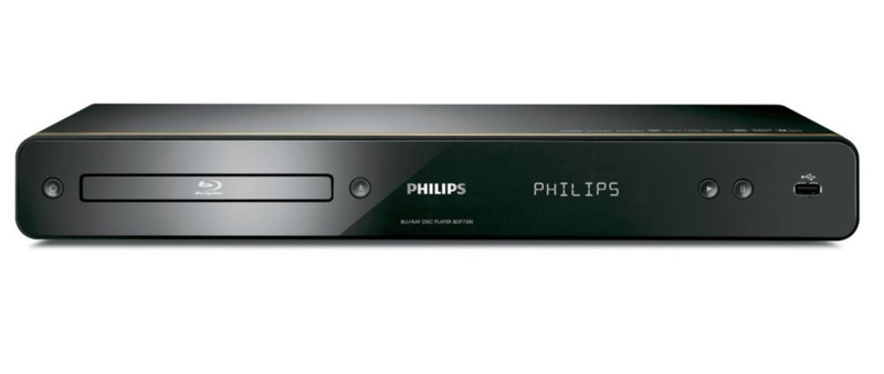 Philips BDP7300/12 Проигрыватель 7.1канала Черный Blu-Ray плеер