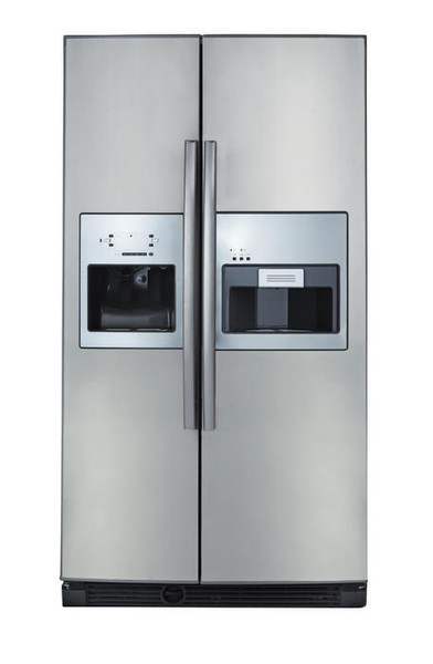 Whirlpool 20RI D4 freestanding 522L A+ Black,Silver side-by-side refrigerator