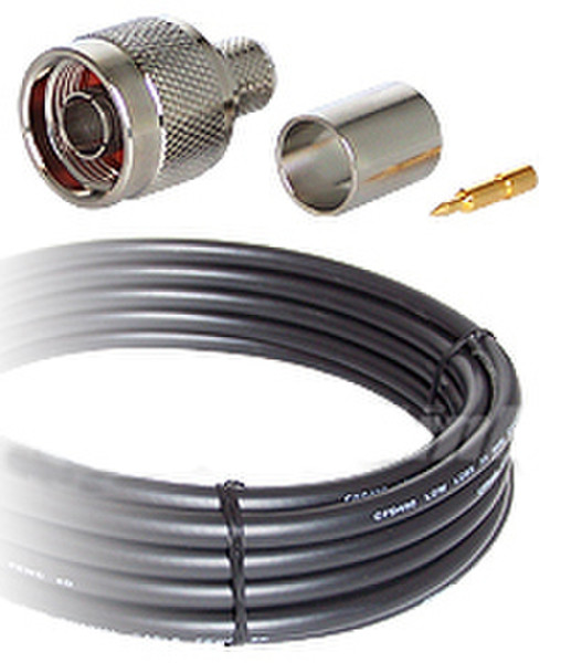 WiFi-Link LLC 400 N male to N male 1m 1м Черный коаксиальный кабель