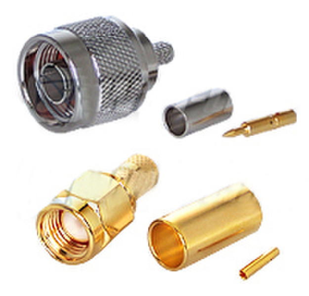 WiFi-Link LLC 200 N male to SMA male RP 1m N->SMA Gold wire connector