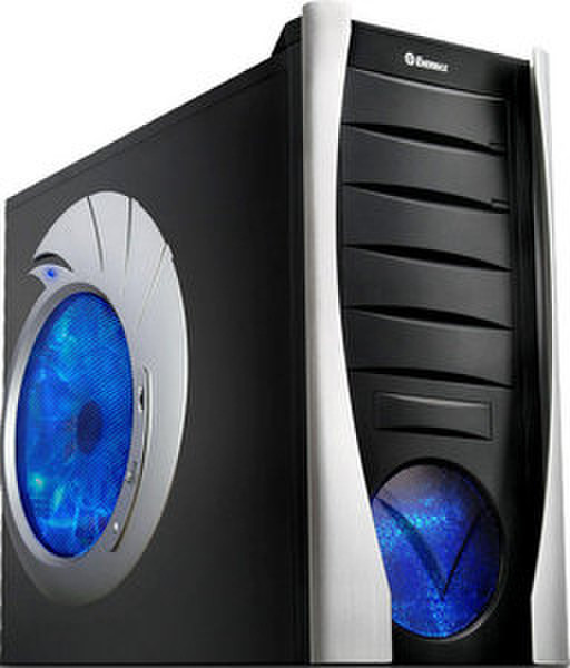 Enermax PhoenixNeo ECA3162 Blue LED Midi-Tower Черный, Cеребряный системный блок