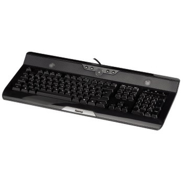 Hama Audio Keyboard SL700 USB QWERTZ keyboard