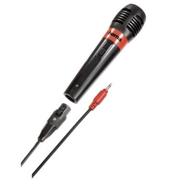 Hama Microphone for Singstar, red Wired